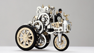 This Steampunk Model Car Is Powered By A Beautiful 19th Century Air Engine